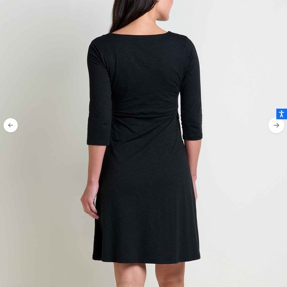 Toad & Co Rosalinda Brown Dress - Picture 4 of 8